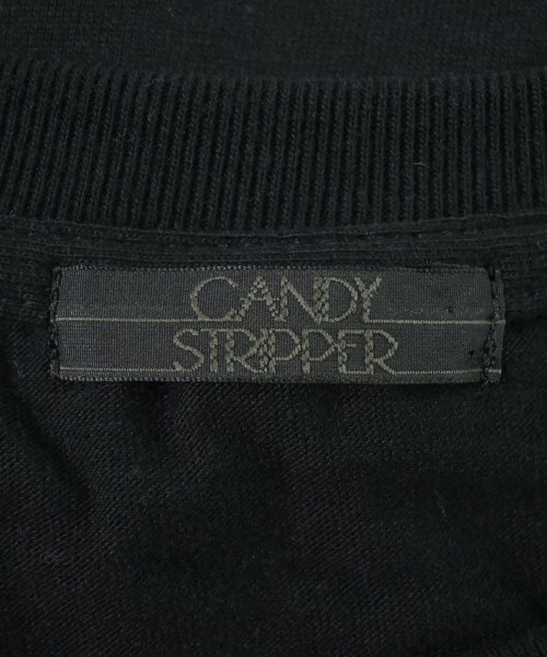 Candy Stripper（キャンディ　ストリッパー）Tシャツ・カットソー 黒 サイズ:2(M位) レディース/2200727705129