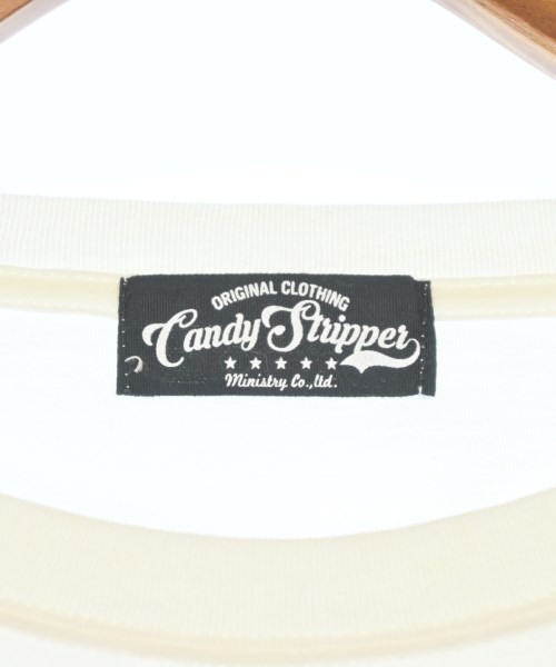 Candy Stripper（キャンディ　ストリッパー）Tシャツ・カットソー 白 サイズ:2(M位) レディース/2200683001075