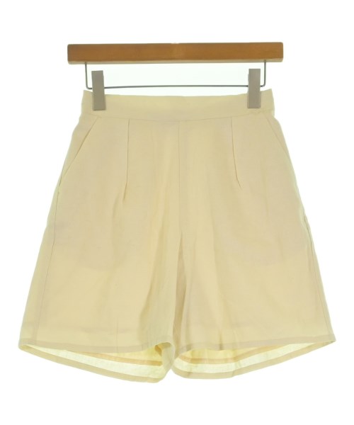 E HYPHEN WORLD GALLERY(イーハイフンワールドギャラリー)ショートパンツ 白 サイズ:F/2200633263089