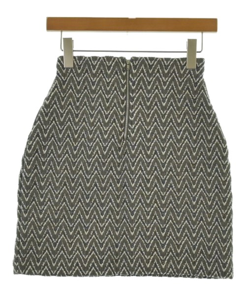 E HYPHEN WORLD GALLERY（イーハイフンワールドギャラリー）ミニスカート グレー サイズ:F レディース/2200633263157