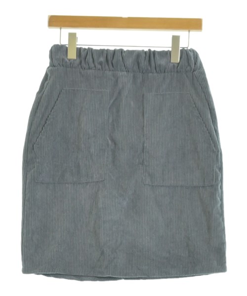 E HYPHEN WORLD GALLERY(イーハイフンワールドギャラリー)ひざ丈スカート グレー サイズ:F/2200633263164