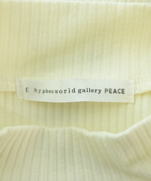 E HYPHEN WORLD GALLERY（イーハイフンワールドギャラリー）ニット・セーター 白 サイズ:F レディース/2200610459030