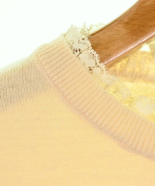 E HYPHEN WORLD GALLERY（イーハイフンワールドギャラリー）ニット・セーター 黄 サイズ:F レディース/2200677187044