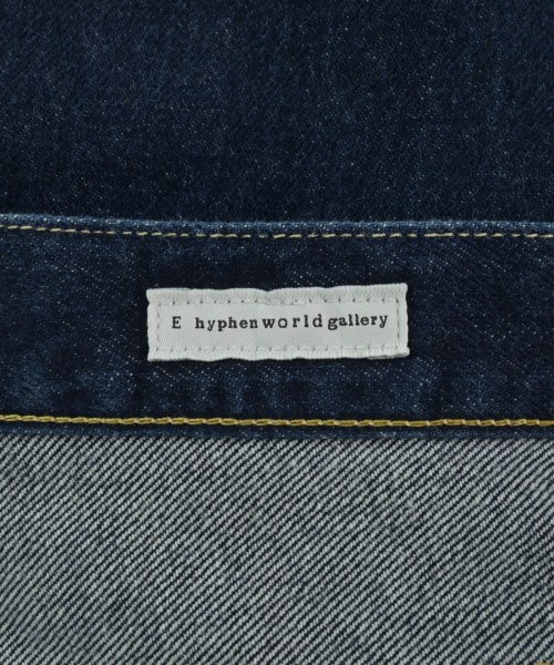 E HYPHEN WORLD GALLERY（イーハイフンワールドギャラリー）デニムパンツ 紺 サイズ:S レディース/2200703849045