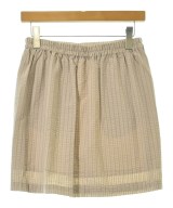 E HYPHEN WORLD GALLERY（イーハイフンワールドギャラリー）ミニスカート ベージュ サイズ:F レディース/2200658004032