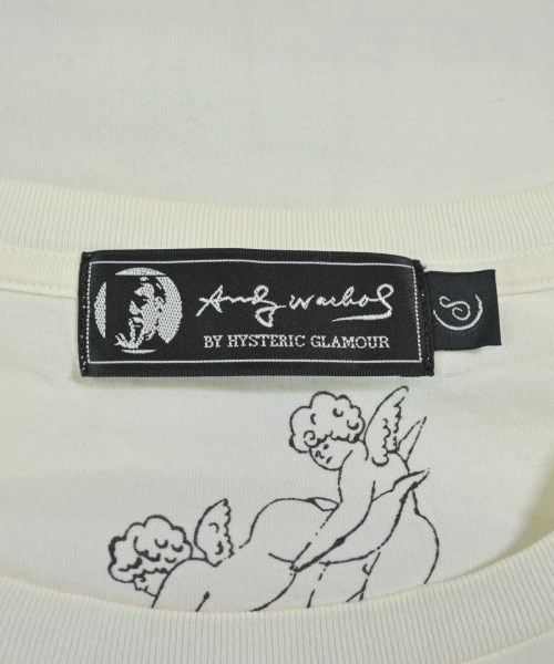 Andy Warhol BY HYSTERIC GLAMOUR（アンディウォーホルバイヒステリックグラマー）Tシャツ・カットソー 白 サイズ:S メンズ/2200610880032