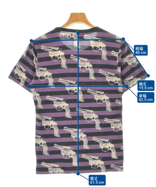 Andy Warhol BY HYSTERIC GLAMOUR（アンディウォーホルバイヒステリックグラマー）Tシャツ・カットソー 紫 サイズ:S メンズ/2200612410015