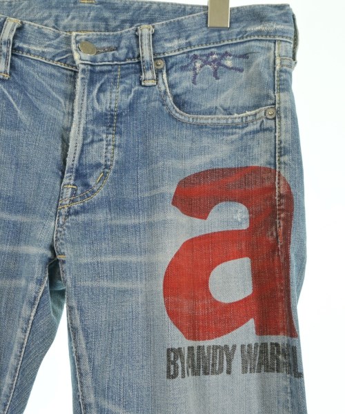 Andy Warhol BY HYSTERIC GLAMOUR（アンディウォーホルバイヒステリックグラマー）デニムパンツ 青 サイズ:30(M位) メンズ/2200562500170