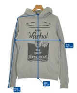 Andy Warhol BY HYSTERIC GLAMOUR（アンディウォーホルバイヒステリックグラマー）パーカー グレー サイズ:L メンズ/2200643842168