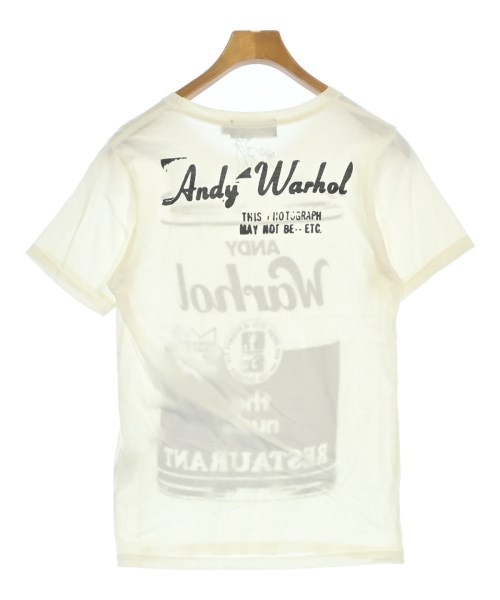 Andy Warhol BY HYSTERIC GLAMOUR（アンディウォーホルバイヒステリックグラマー）Tシャツ・カットソー 白 サイズ:S メンズ/2200727416025