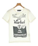 Andy Warhol BY HYSTERIC GLAMOUR（アンディウォーホルバイヒステリックグラマー）Tシャツ・カットソー 白 サイズ:S メンズ/2200727416025