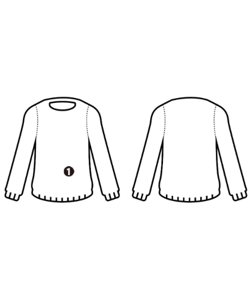 MILK BOY（ミルク　ボーイ）ニット・セーター 青 サイズ:-(M位) メンズ/2200621754087