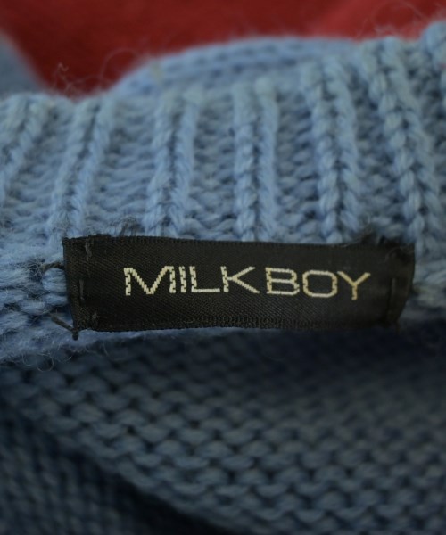 MILK BOY（ミルク　ボーイ）ニット・セーター 青 サイズ:-(M位) メンズ/2200621754087