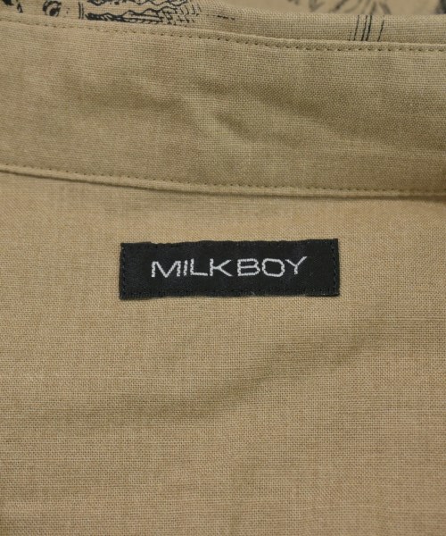 MILK BOY（ミルク　ボーイ）カジュアルシャツ ベージュ サイズ:-(XL位) メンズ/2200645928655