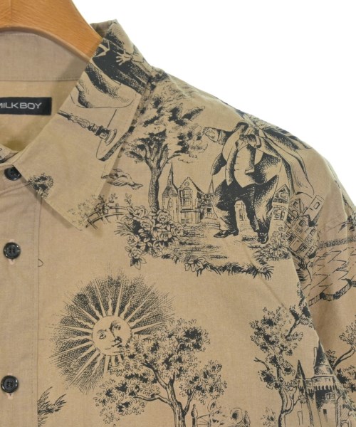 MILK BOY（ミルク　ボーイ）カジュアルシャツ ベージュ サイズ:-(XL位) メンズ/2200645928655