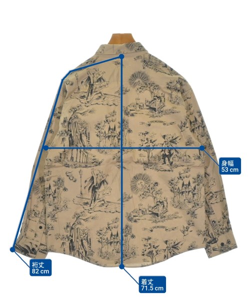 MILK BOY（ミルク　ボーイ）カジュアルシャツ ベージュ サイズ:-(XL位) メンズ/2200645928655