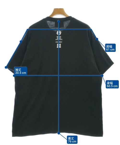 MILK BOY（ミルク　ボーイ）Tシャツ・カットソー 黒 サイズ:XXL メンズ/2200682825047