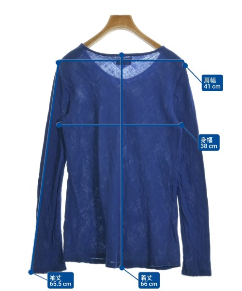 BOHEMIANS（ボヘミアンズ）カジュアルシャツ 青 サイズ:M レディース/2200665884061