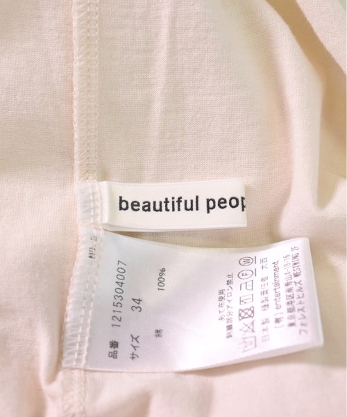 beautiful people ワンピース 34(XS位) ベージュ - ひざ丈ワンピース