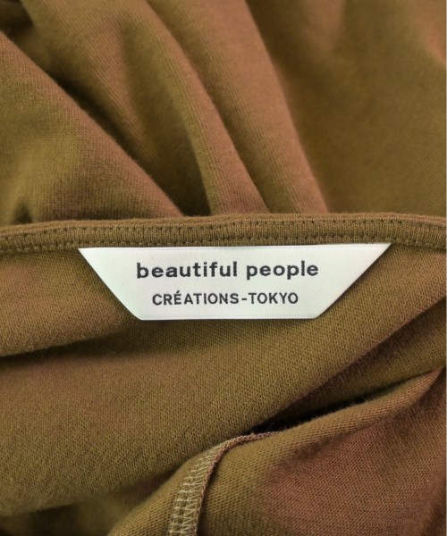 beautiful people（ビューティフルピープル）ワンピース 茶 サイズ:36(S位) レディース/2200490495654