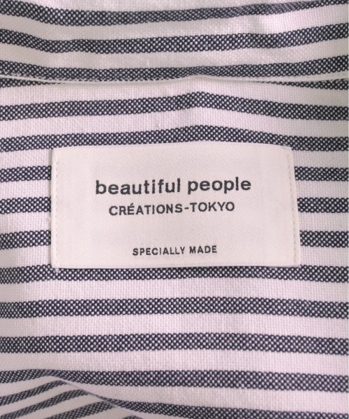 beautiful people（ビューティフルピープル）カジュアルシャツ 白 サイズ:38(M位) レディース/2200490496972
