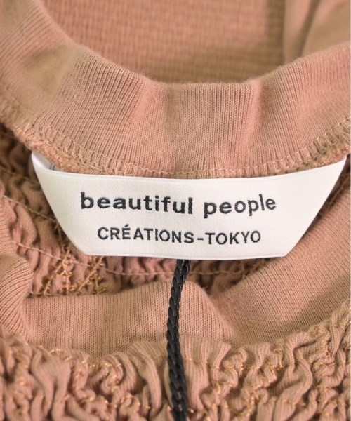 beautiful people（ビューティフルピープル）ワンピース ベージュ サイズ:38(M位) レディース/2200490498723