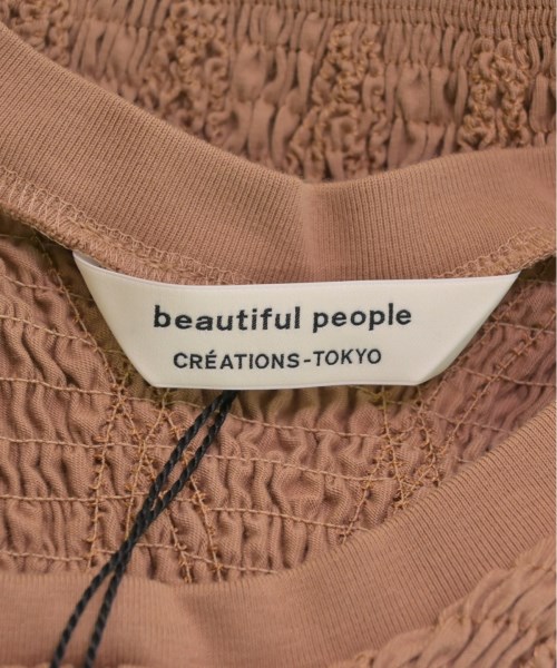 beautiful people（ビューティフルピープル）ワンピース ベージュ サイズ:38(M位) レディース/2200490499898