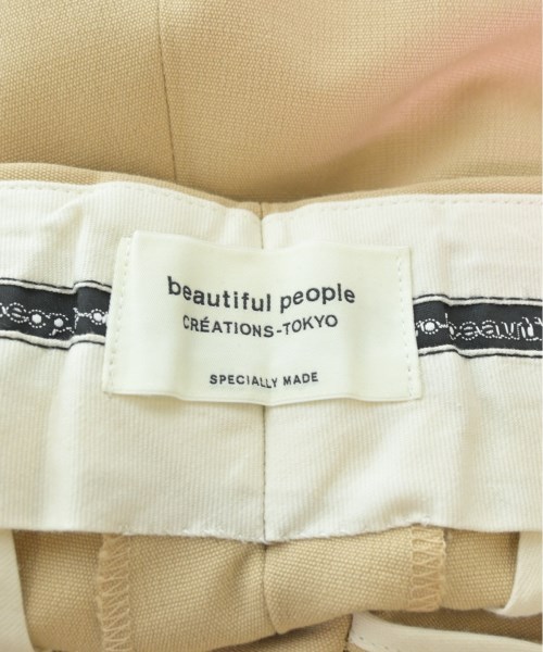 beautiful people（ビューティフルピープル）スラックス ベージュ サイズ:36(S位) レディース/2200490500471