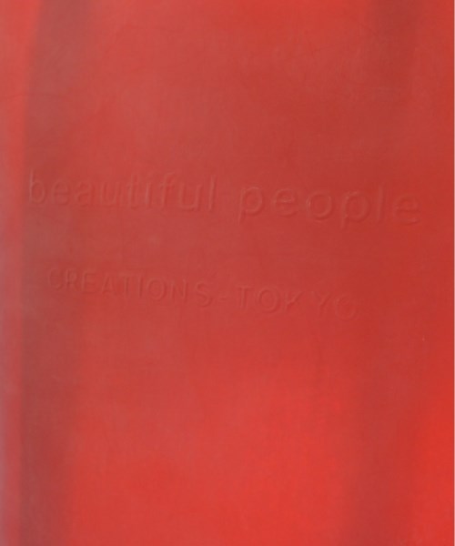 beautiful people（ビューティフルピープル）ハンドバッグ 赤 サイズ:- レディース/2200490502826