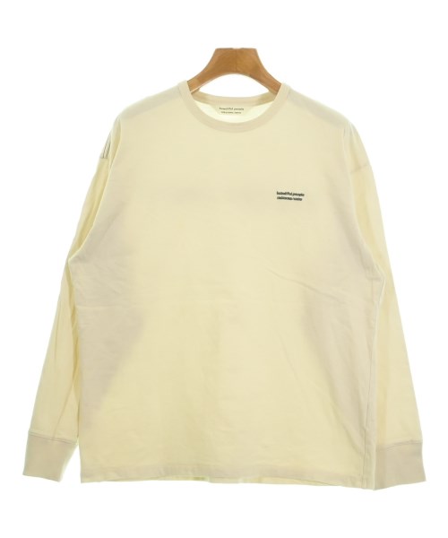 beautiful people（ビューティフルピープル）Tシャツ・カットソー 白 サイズ:36(S位) レディース/2200633678128