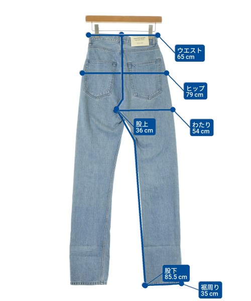 beautiful people（ビューティフルピープル）デニムパンツ 青 サイズ:34(XS位) レディース/2200634145261