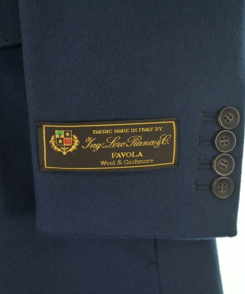 beautiful people（ビューティフルピープル）チェスターコート 青 サイズ:170(S位) メンズ/2200617329015