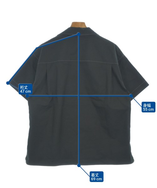 beautiful people（ビューティフルピープル）カジュアルシャツ 黒 サイズ:38(M位) レディース/2200622675169