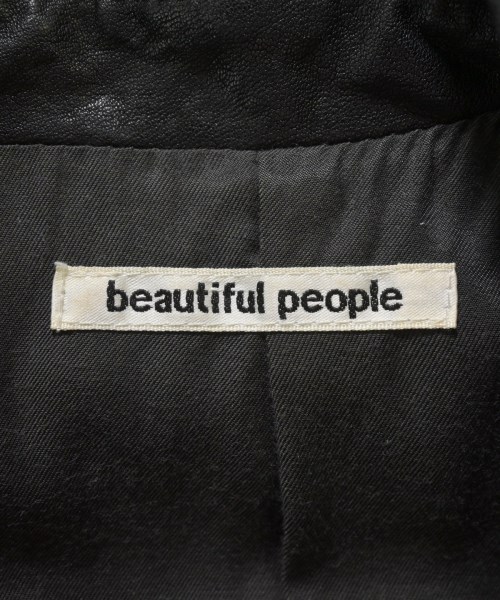 beautiful people（ビューティフルピープル）ライダース 黒 サイズ:140(S位) レディース/2200638624021