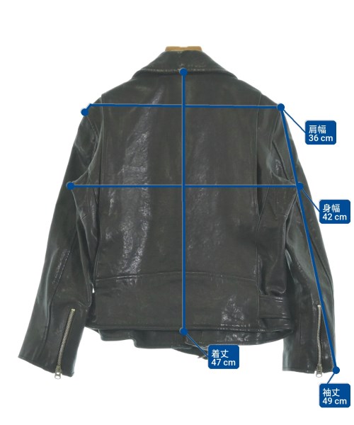 beautiful people（ビューティフルピープル）ライダース 黒 サイズ:140(S位) レディース/2200638624021