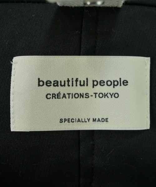 beautiful people（ビューティフルピープル）ダウンジャケット/ダウンベスト 黒 サイズ:34(XS位) レディース/2200636349025