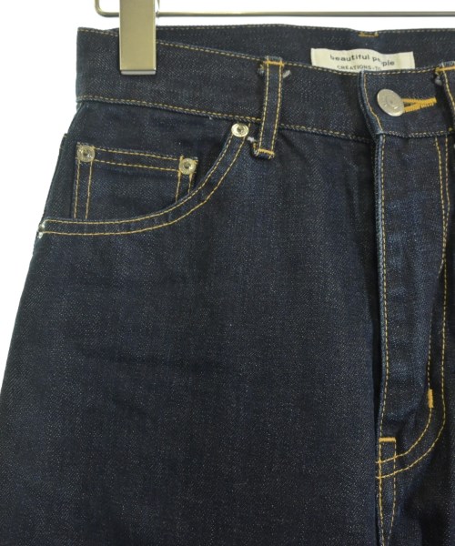 beautiful people（ビューティフルピープル）デニムパンツ 紺 サイズ:34(XS位) レディース/2200626004163