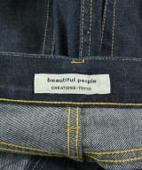 beautiful people（ビューティフルピープル）デニムパンツ 紺 サイズ:34(XS位) レディース/2200626004163