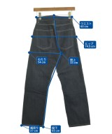 beautiful people（ビューティフルピープル）デニムパンツ 紺 サイズ:34(XS位) レディース/2200626004163