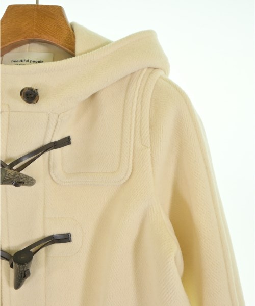 beautiful people（ビューティフルピープル）ダッフルコート 白 サイズ:130(XS位) レディース/2200632236015