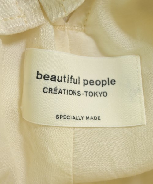 beautiful people（ビューティフルピープル）オールインワン/サロペット 白 サイズ:34(XS位) レディース/2200640221027
