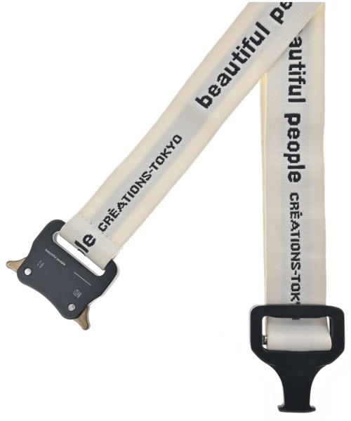 beautiful people（ビューティフルピープル）ベルト 白 サイズ:F レディース/2200641065026