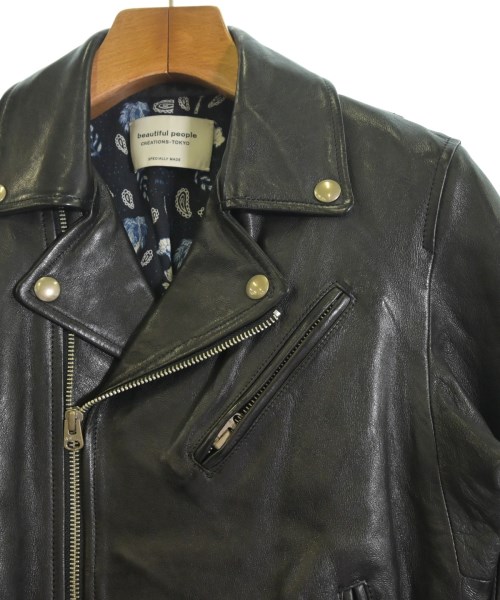 beautiful people（ビューティフルピープル）ライダース 黒 サイズ:160(L位) レディース/2200627529016