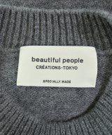 beautiful people（ビューティフルピープル）ニット・セーター グレー サイズ:150(M位) レディース/2200625726097