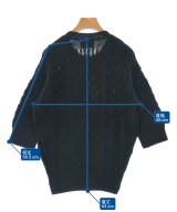 beautiful people（ビューティフルピープル）ニット・セーター 黒 サイズ:38(M位) レディース/2200625726134