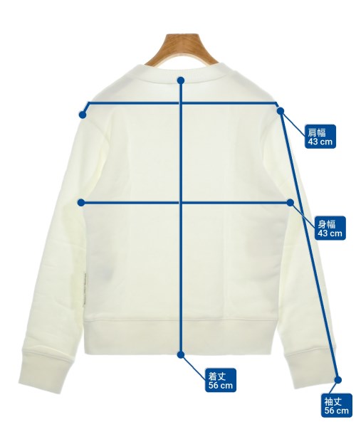 beautiful people（ビューティフルピープル）スウェット 白 サイズ:150(M位) レディース/2200625726264