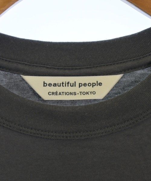beautiful people（ビューティフルピープル）Tシャツ・カットソー グレー サイズ:XXS レディース/2200630090053