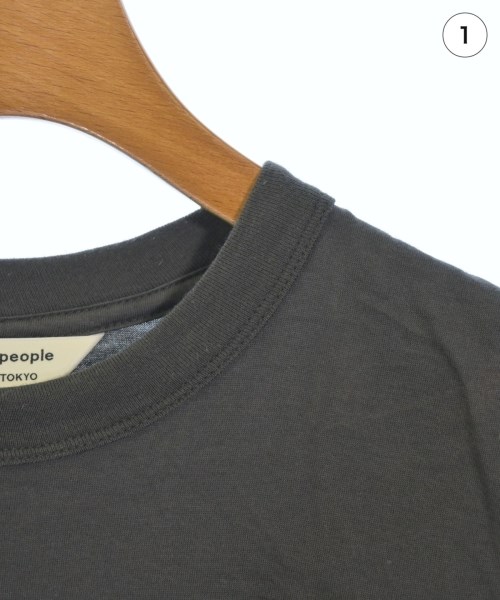 beautiful people（ビューティフルピープル）Tシャツ・カットソー グレー サイズ:XXS レディース/2200630090053