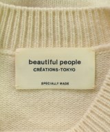 beautiful people（ビューティフルピープル）ニット・セーター 白 サイズ:140(S位) レディース/2200632408047