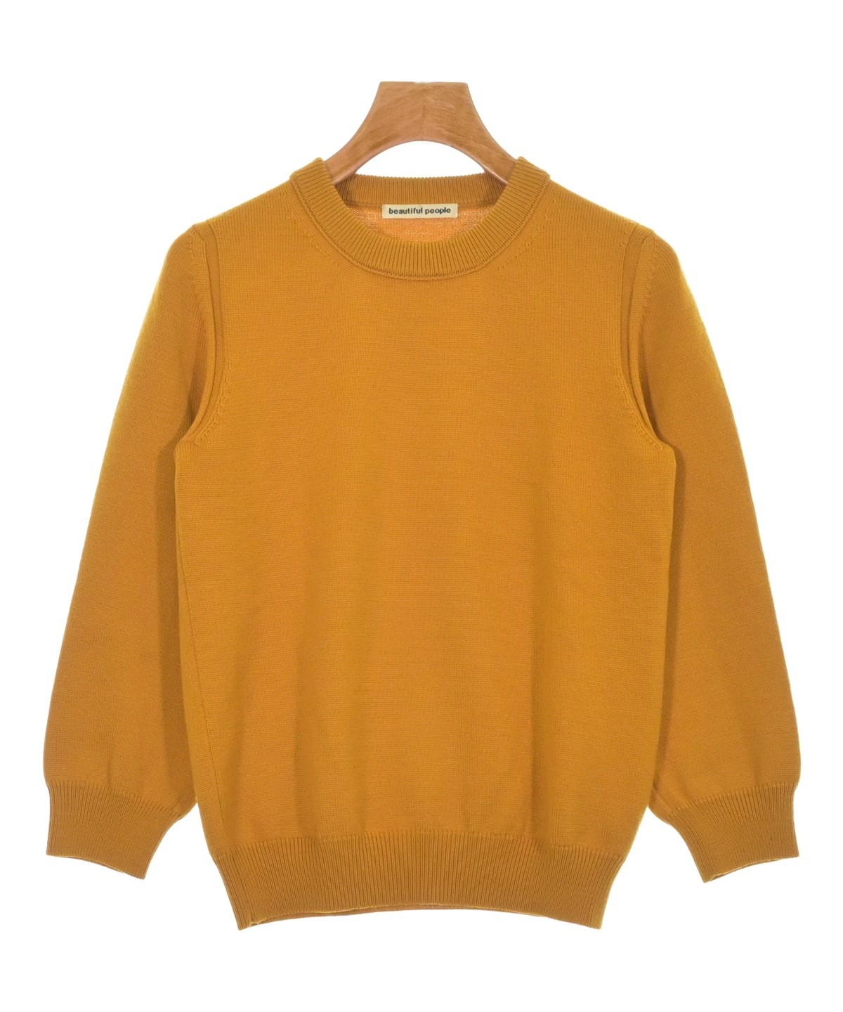 beautiful people（ビューティフルピープル）ニット・セーター 黄